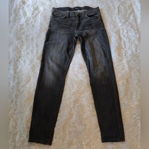 Hudson Nico Skinny Jean In Charcoal Black. Size 30. EUC.